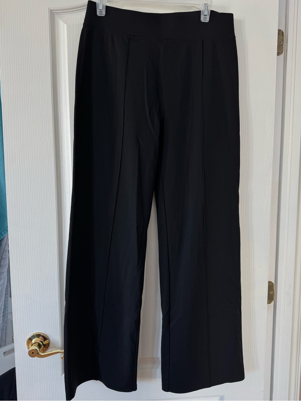 Amazon Black Women's Wide-Leg Ponte Pants